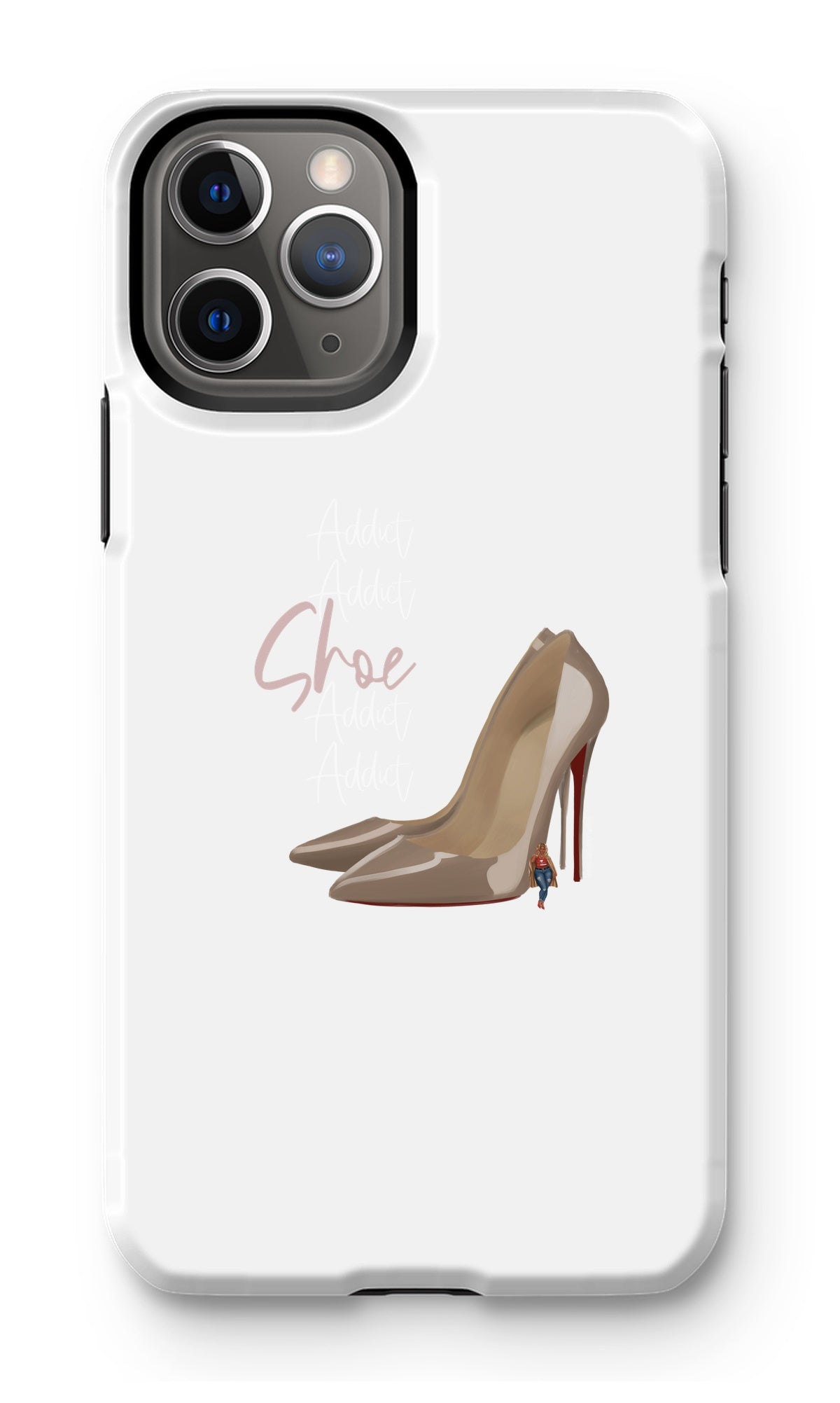 Nude Red Bottoms  Phone Case - Fearless Confidence Coufeax™