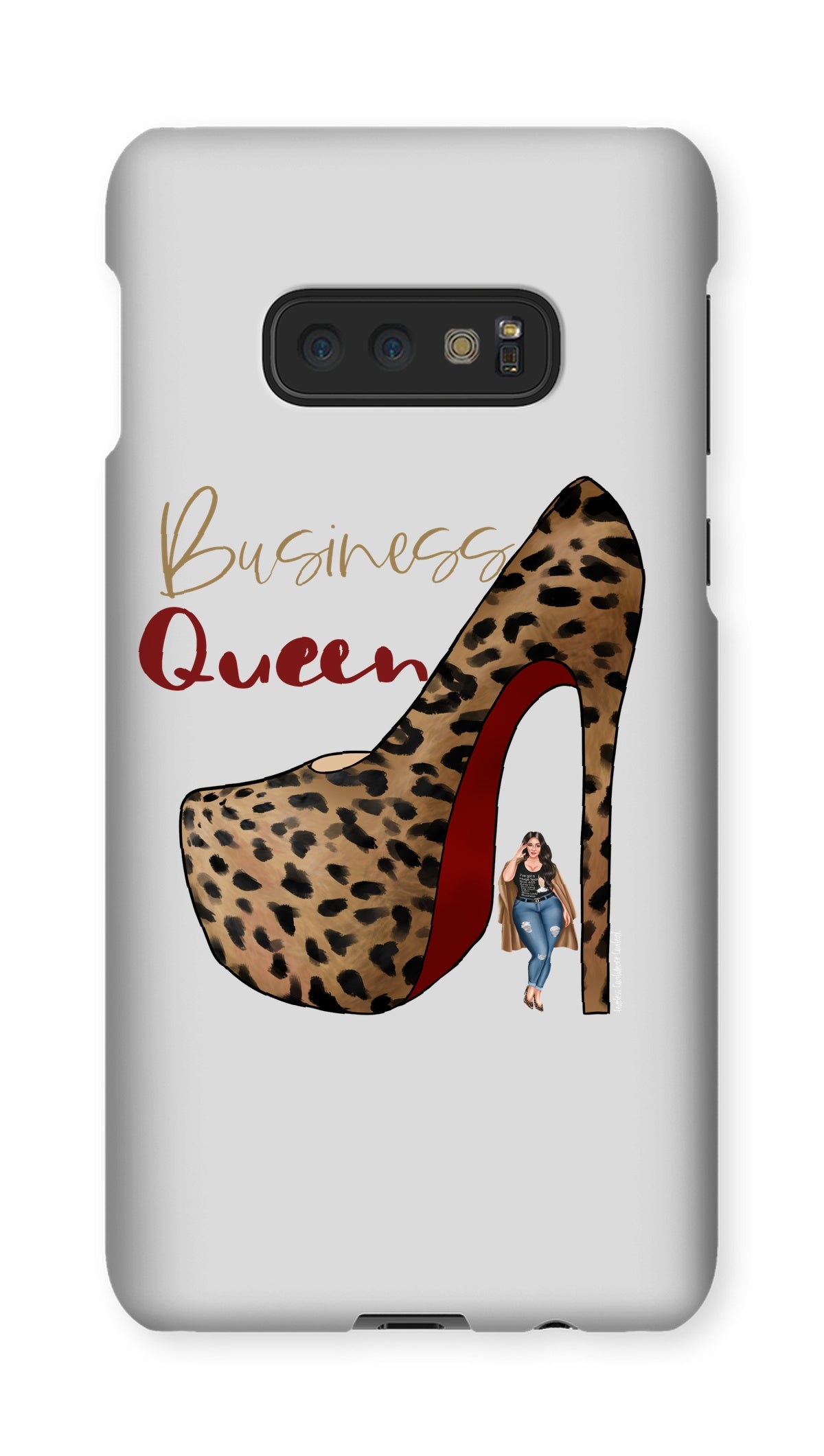 Business Queen Phone Case - Fearless Confidence Coufeax™