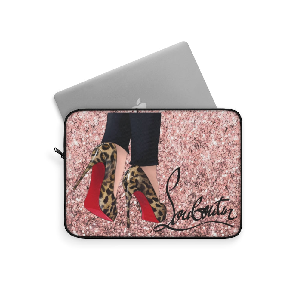 Rose Gold Boss Lady Laptop Sleeve - Fearless Confidence Coufeax™