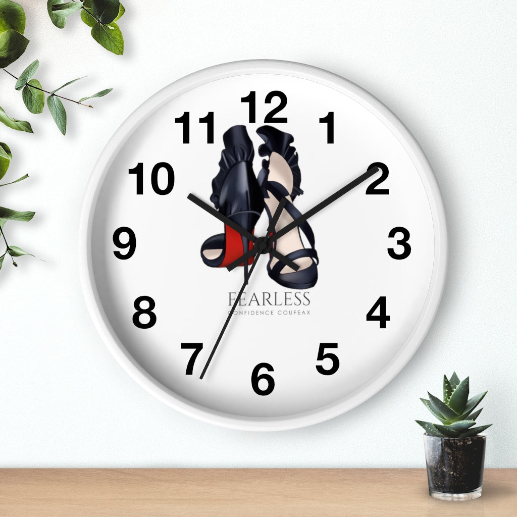 Fearless Confidence Coufeaux Strap Heels  Wall clock - Fearless Confidence Coufeax™