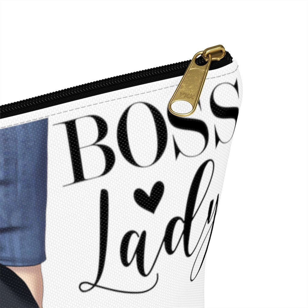 Boss Lady  Accessory Pouch w T-bottom - Fearless Confidence Coufeax™