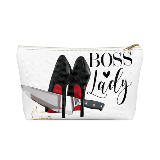 Boss Lady  Accessory Pouch w T-bottom - Fearless Confidence Coufeax™