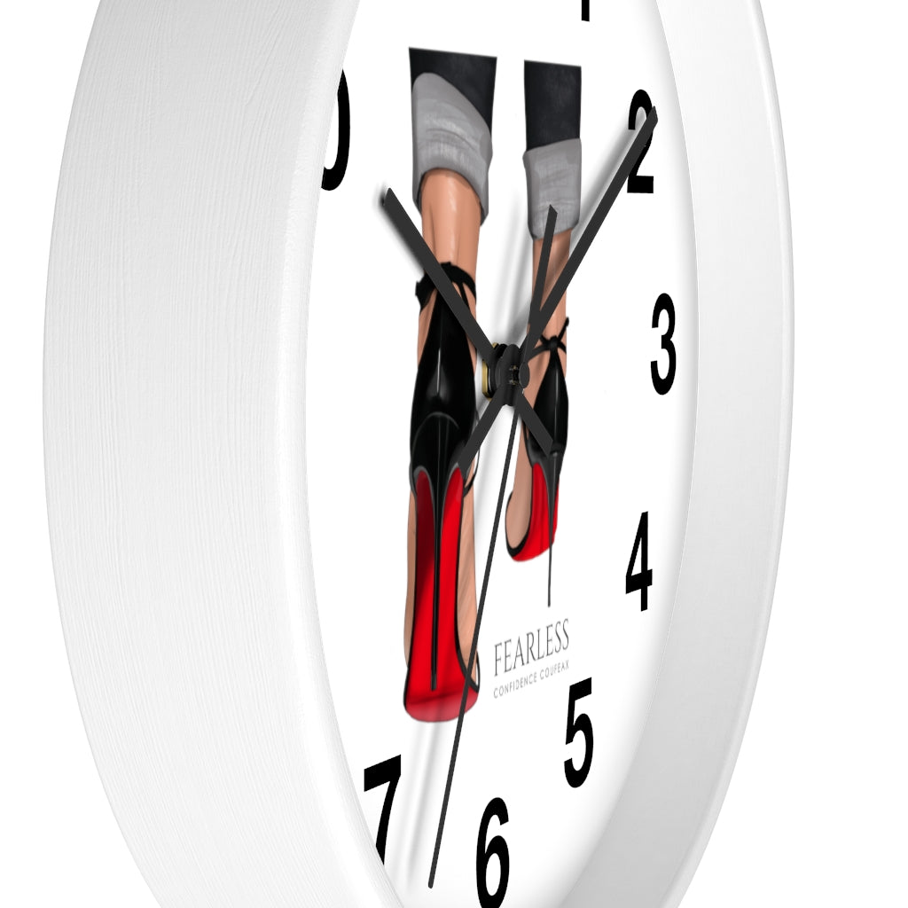 Fearless Confidence Coufeaux Wall clock - Fearless Confidence Coufeax™