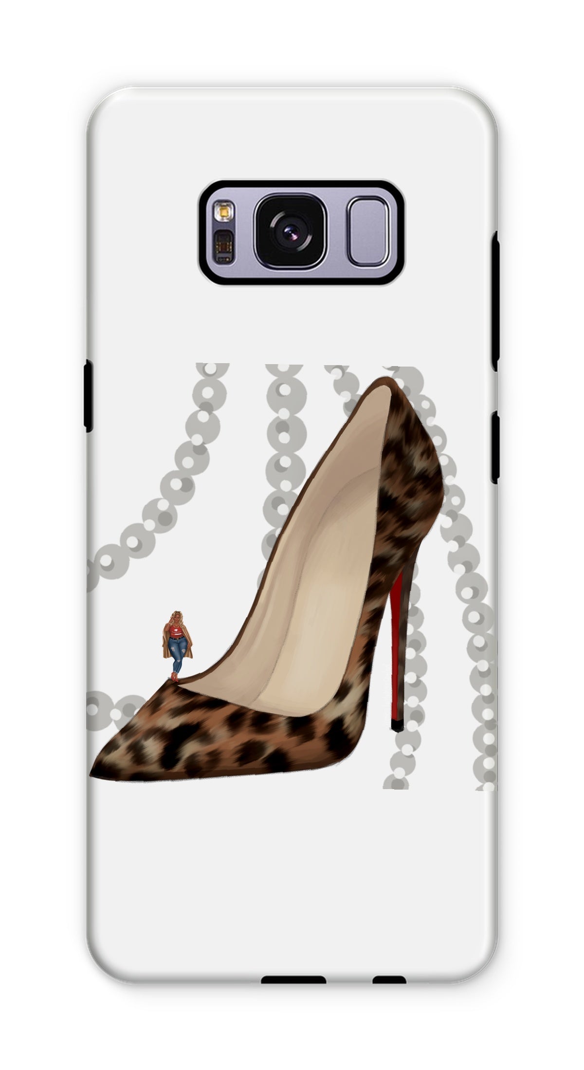 Leopard Heels Phone Case - Fearless Confidence Coufeax™