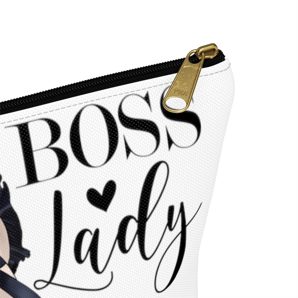 Boss Lady  Accessory Pouch w T-bottom - Fearless Confidence Coufeax™