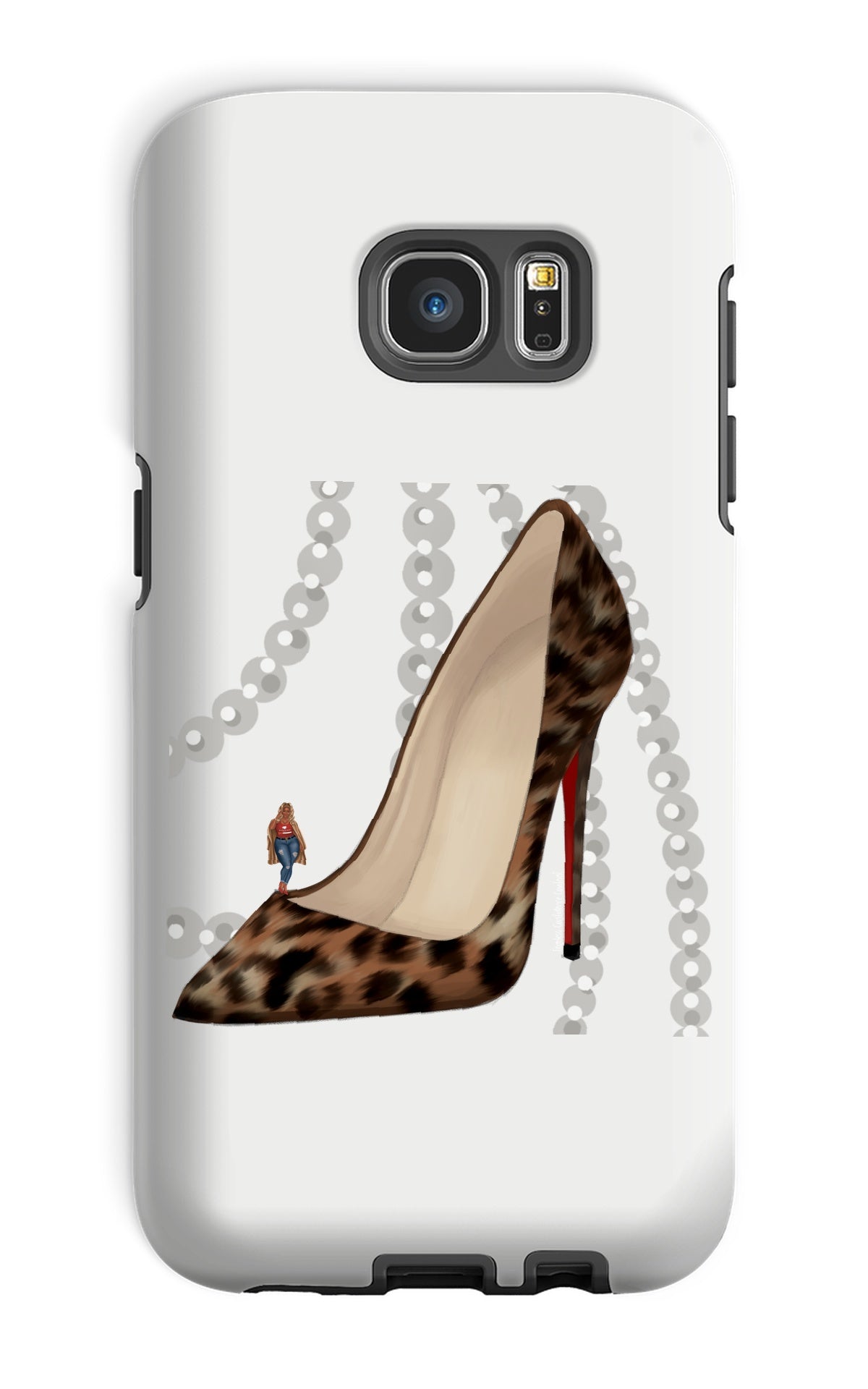 Leopard Heels Phone Case - Fearless Confidence Coufeax™