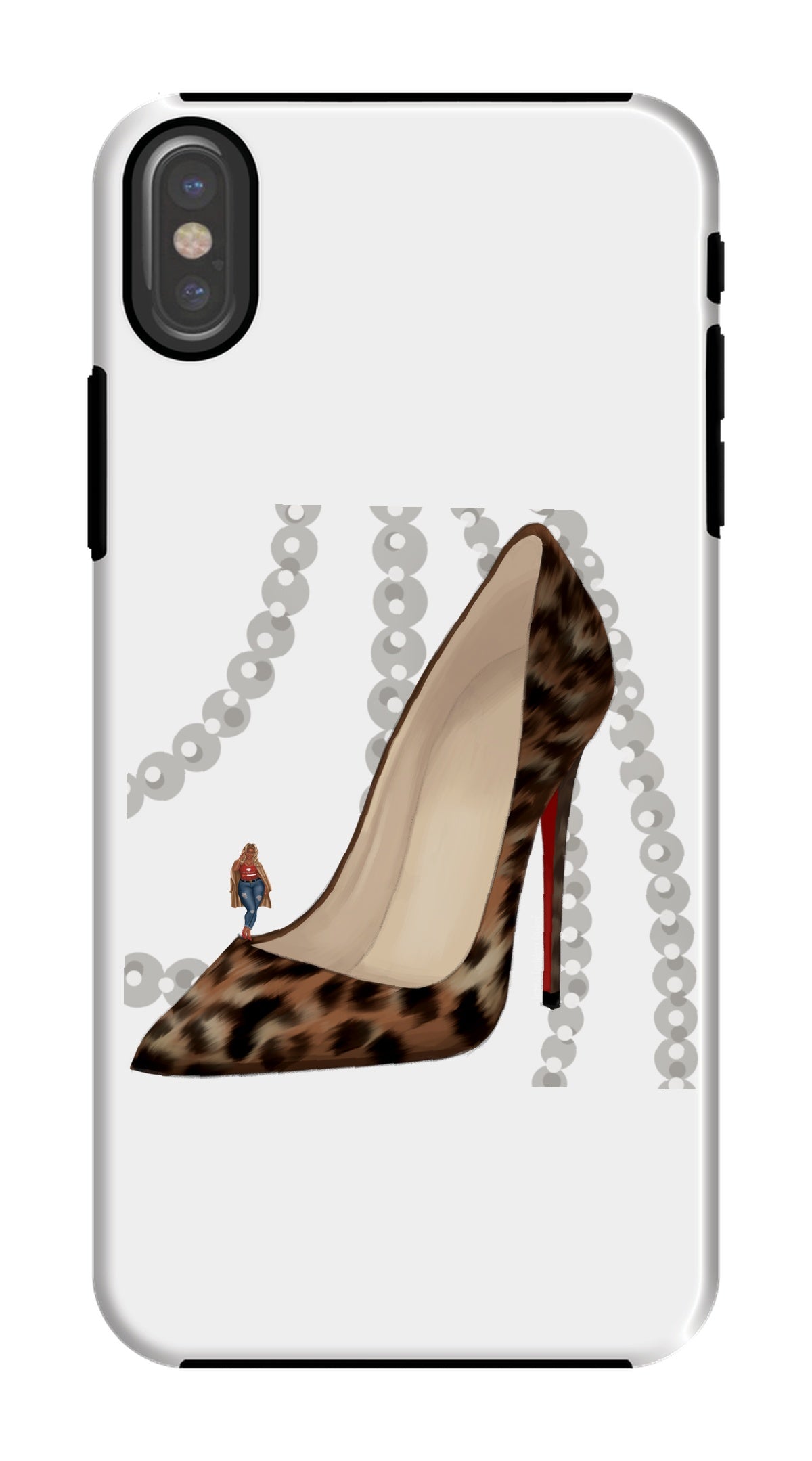 Leopard Heels Phone Case - Fearless Confidence Coufeax™