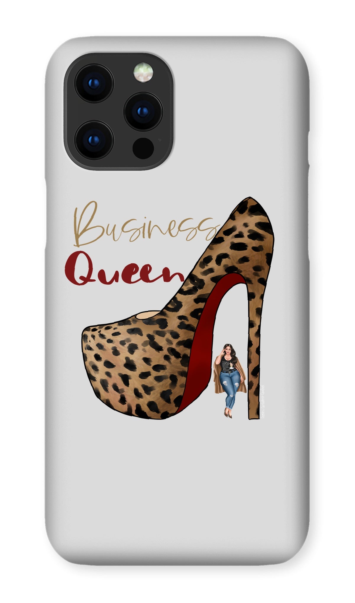 Business Queen Phone Case - Fearless Confidence Coufeax™