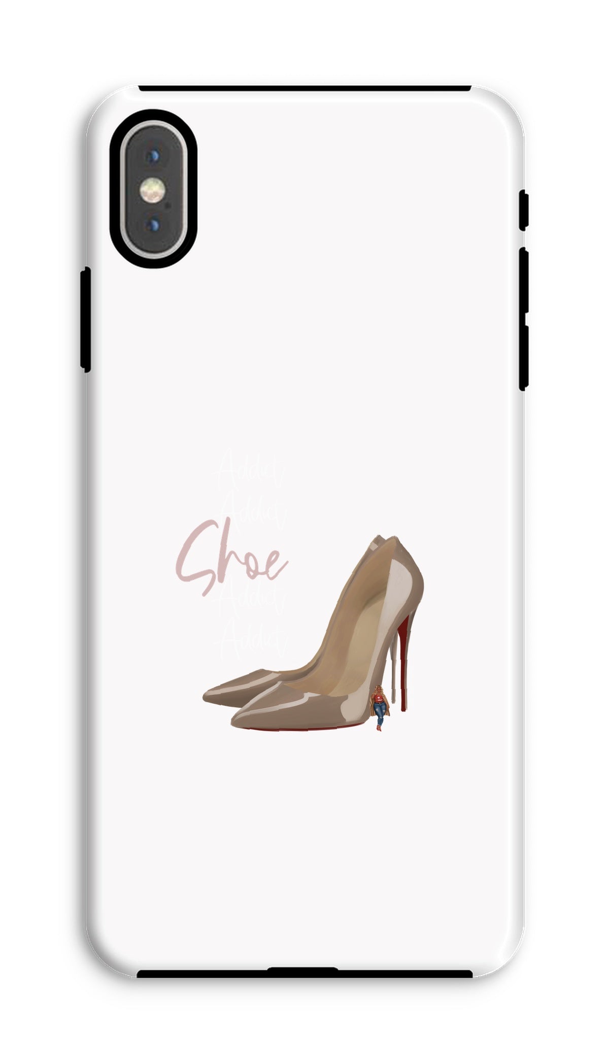 Nude Red Bottoms  Phone Case - Fearless Confidence Coufeax™