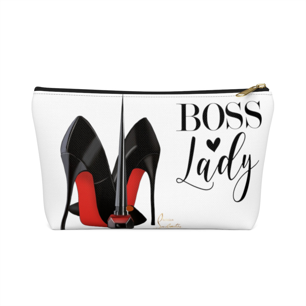 Boss Lady  Accessory Pouch w T-bottom - Fearless Confidence Coufeax™