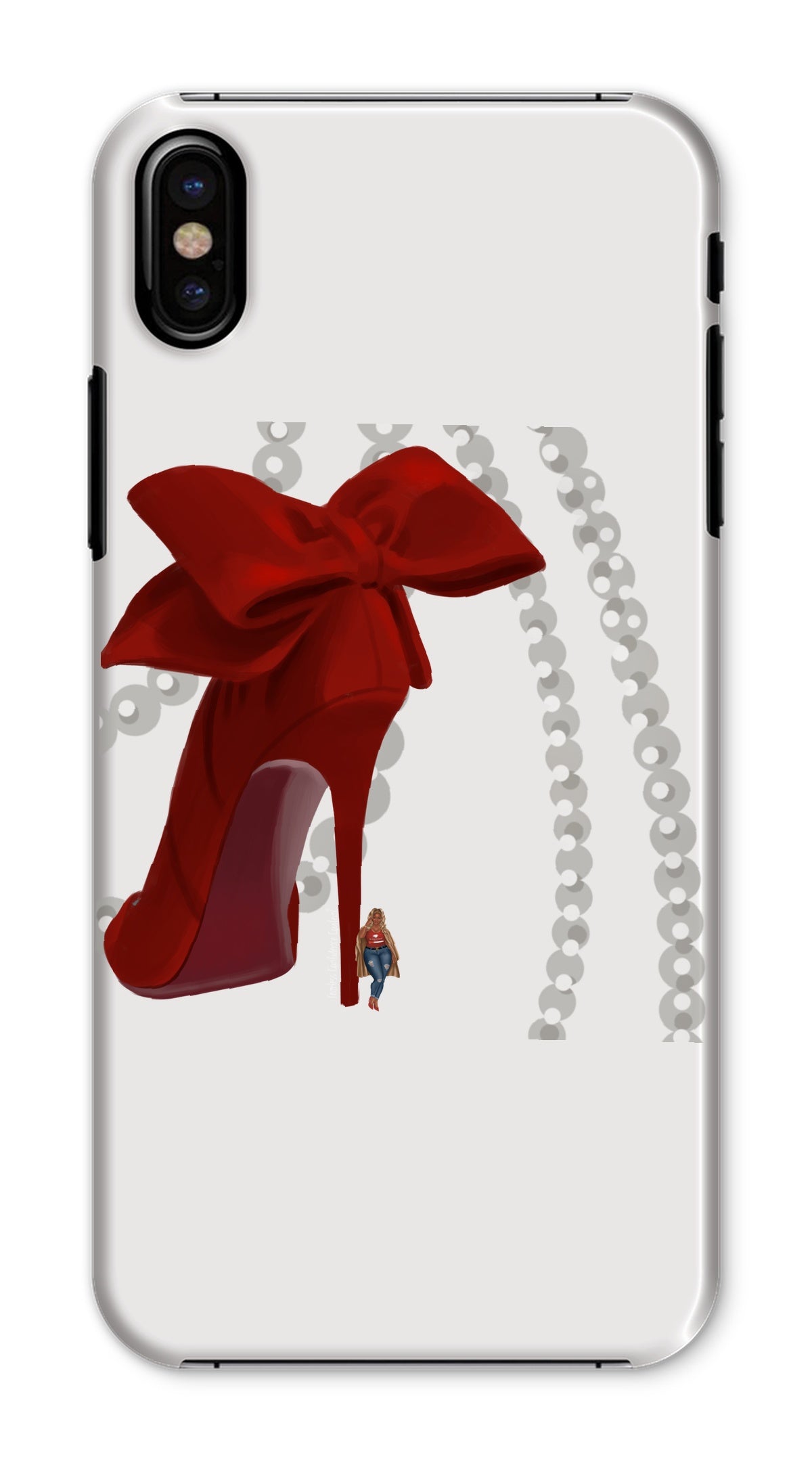 Heels & Pearls Phone Case - Fearless Confidence Coufeax™