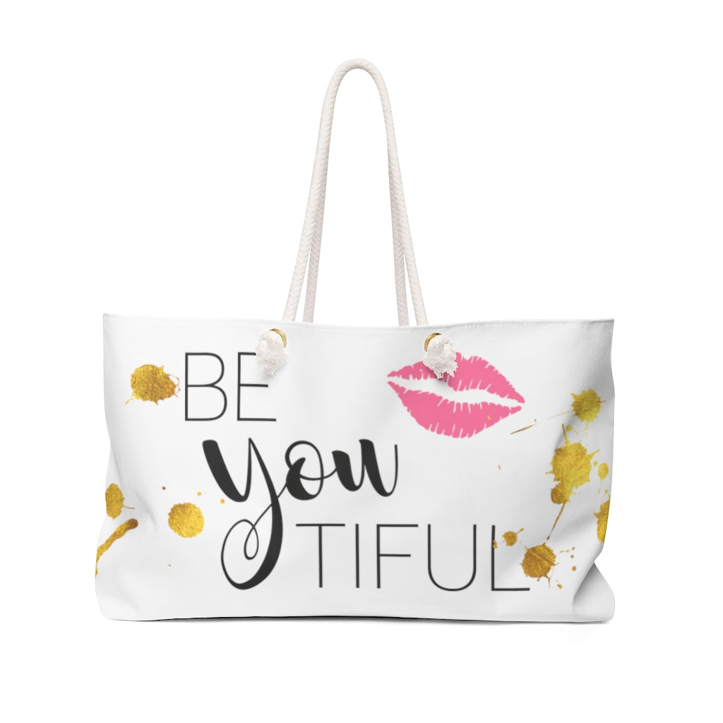 Be Youtiful Weekender Bag - Fearless Confidence Coufeax™