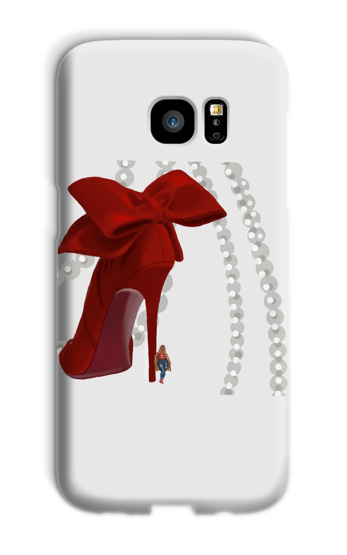 Heels & Pearls Phone Case - Fearless Confidence Coufeax™