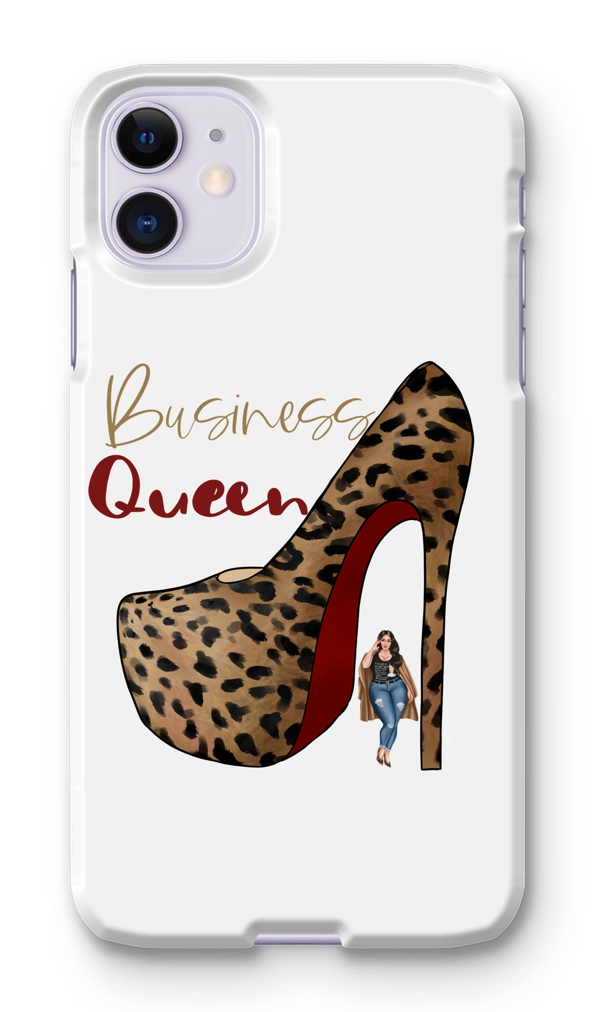 Business Queen Phone Case - Fearless Confidence Coufeax™