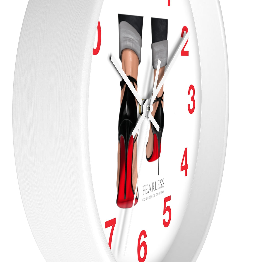 Fearless Confidence Coufeaux Wall clock - Fearless Confidence Coufeax™