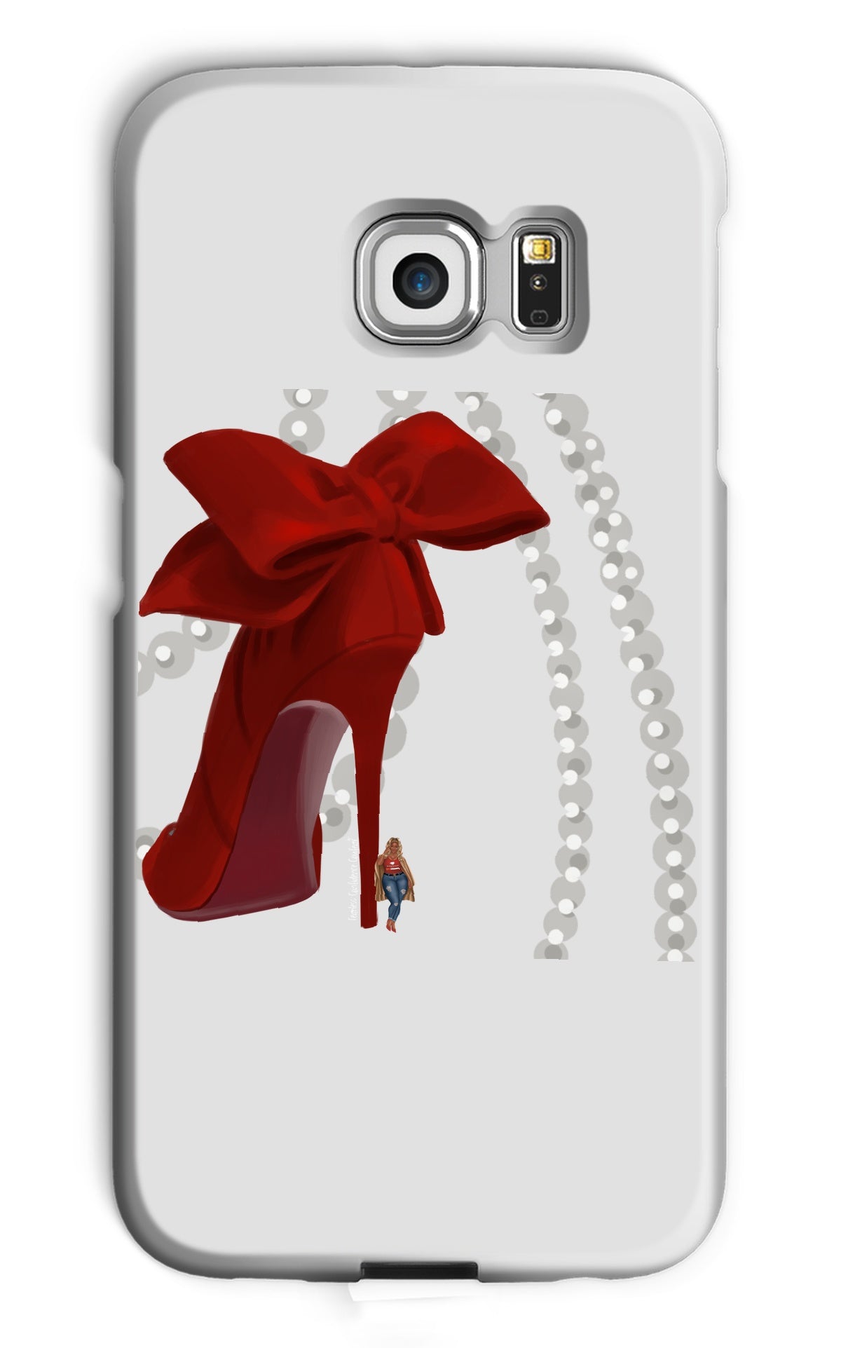 Heels & Pearls Phone Case - Fearless Confidence Coufeax™