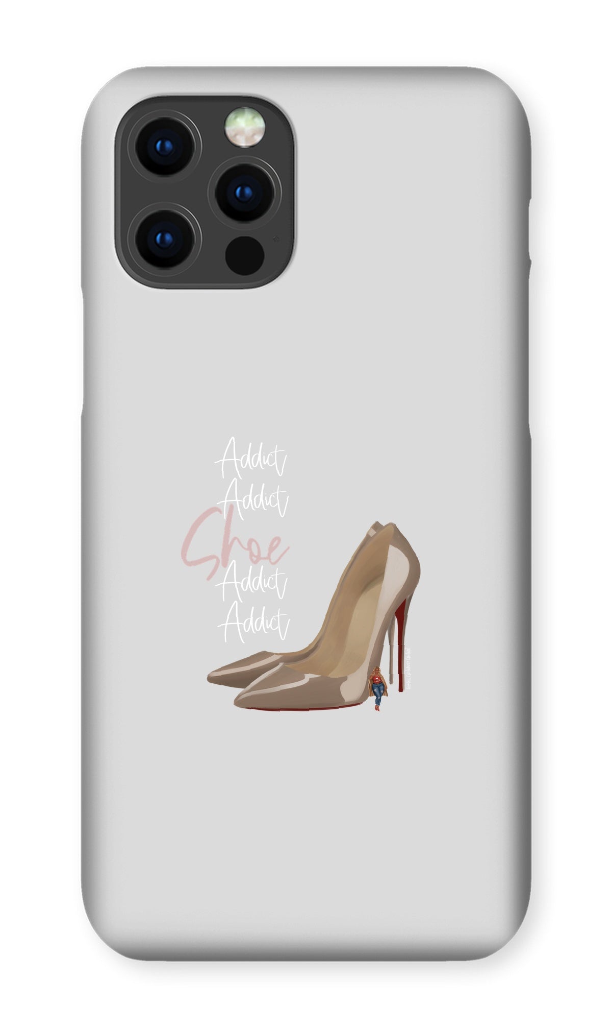 Nude Red Bottoms  Phone Case - Fearless Confidence Coufeax™