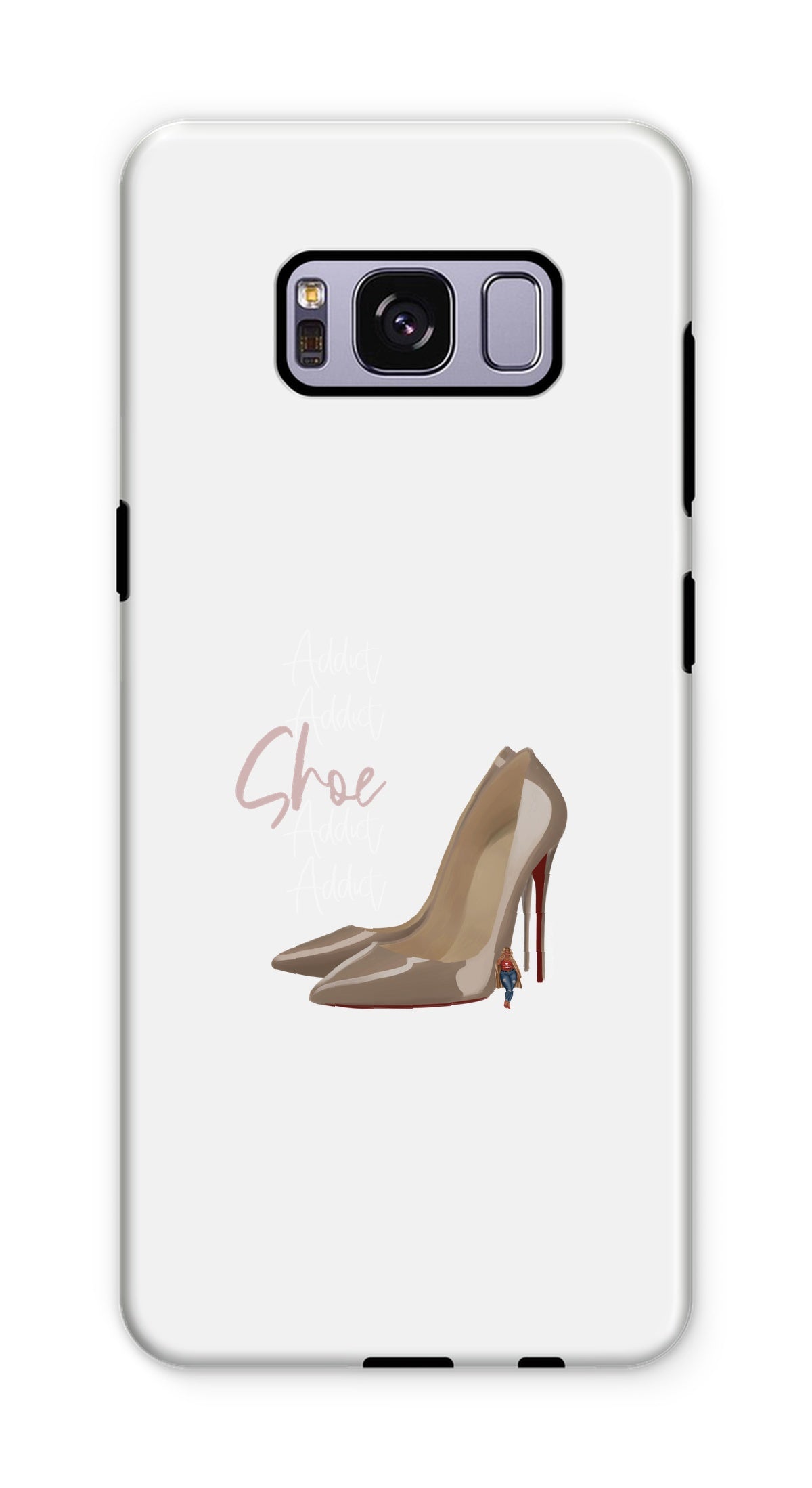 Nude Red Bottoms  Phone Case - Fearless Confidence Coufeax™