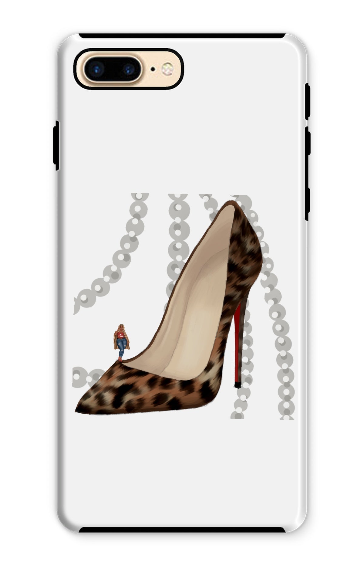 Leopard Heels Phone Case - Fearless Confidence Coufeax™