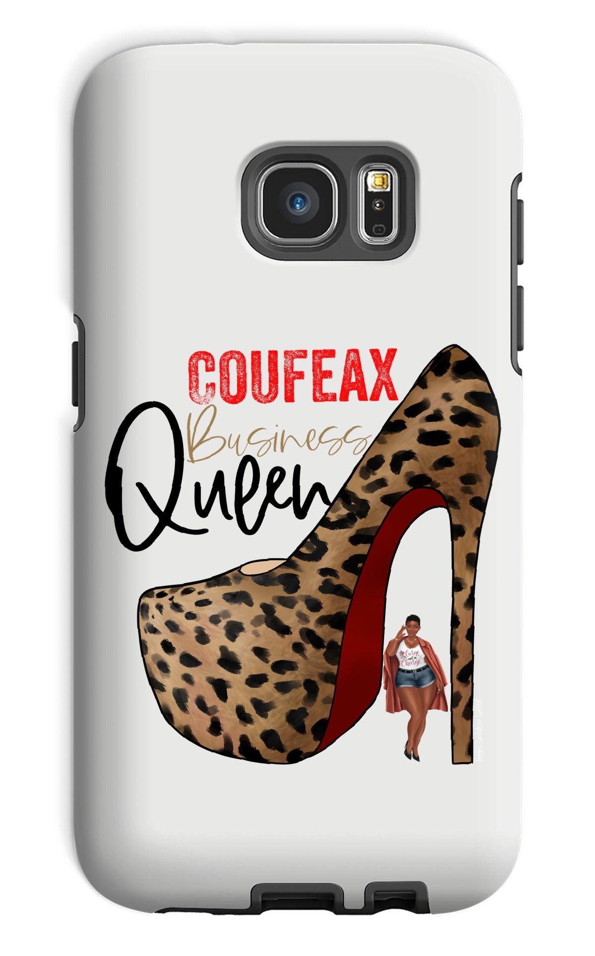 Business Queen Phone Case - Fearless Confidence Coufeax™