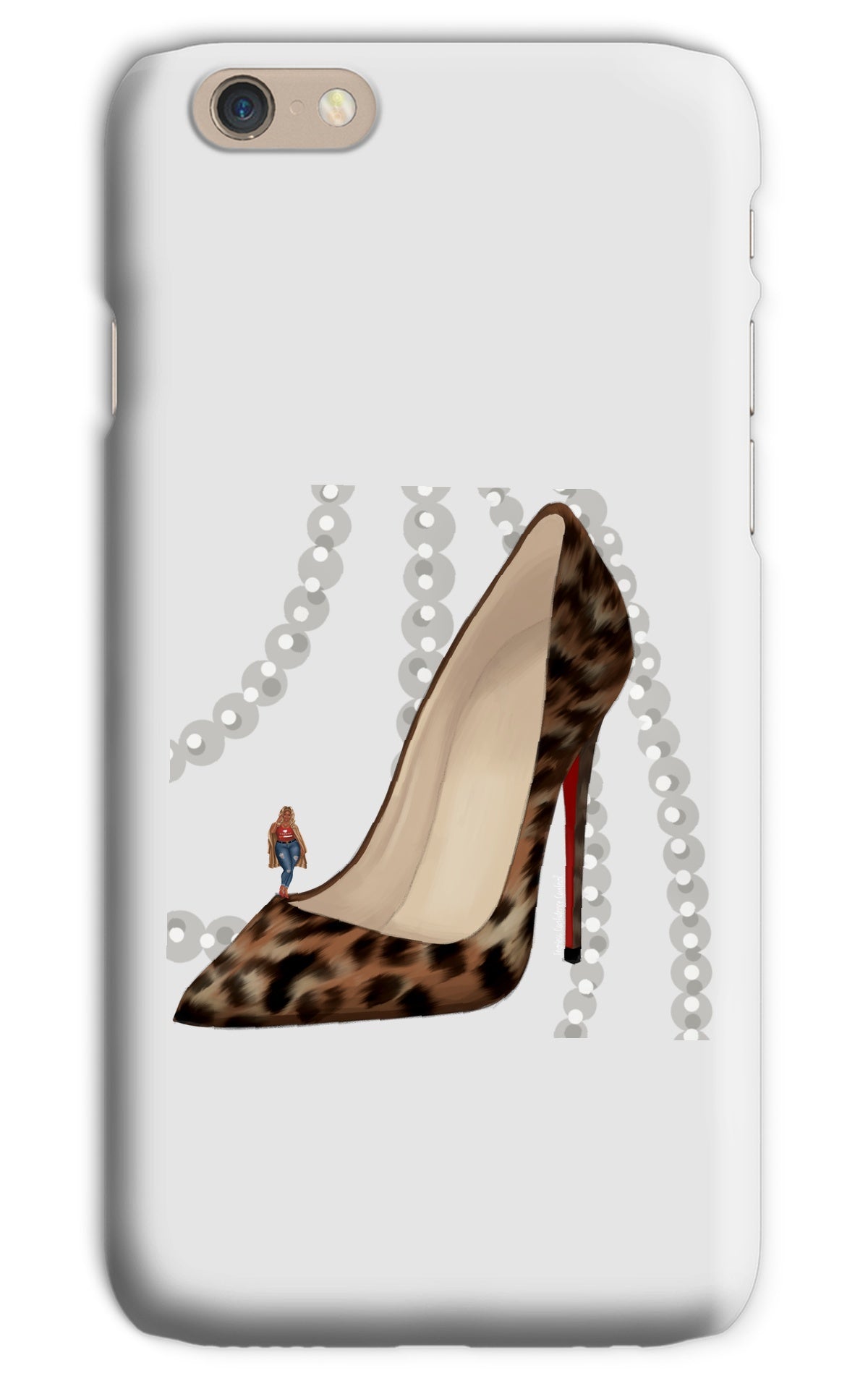 Leopard Heels Phone Case - Fearless Confidence Coufeax™