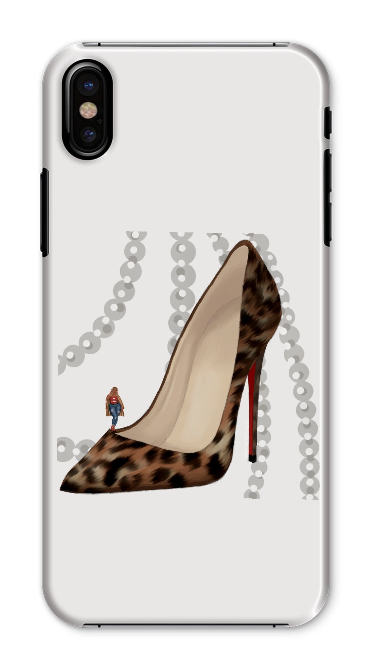 Leopard Heels Phone Case - Fearless Confidence Coufeax™