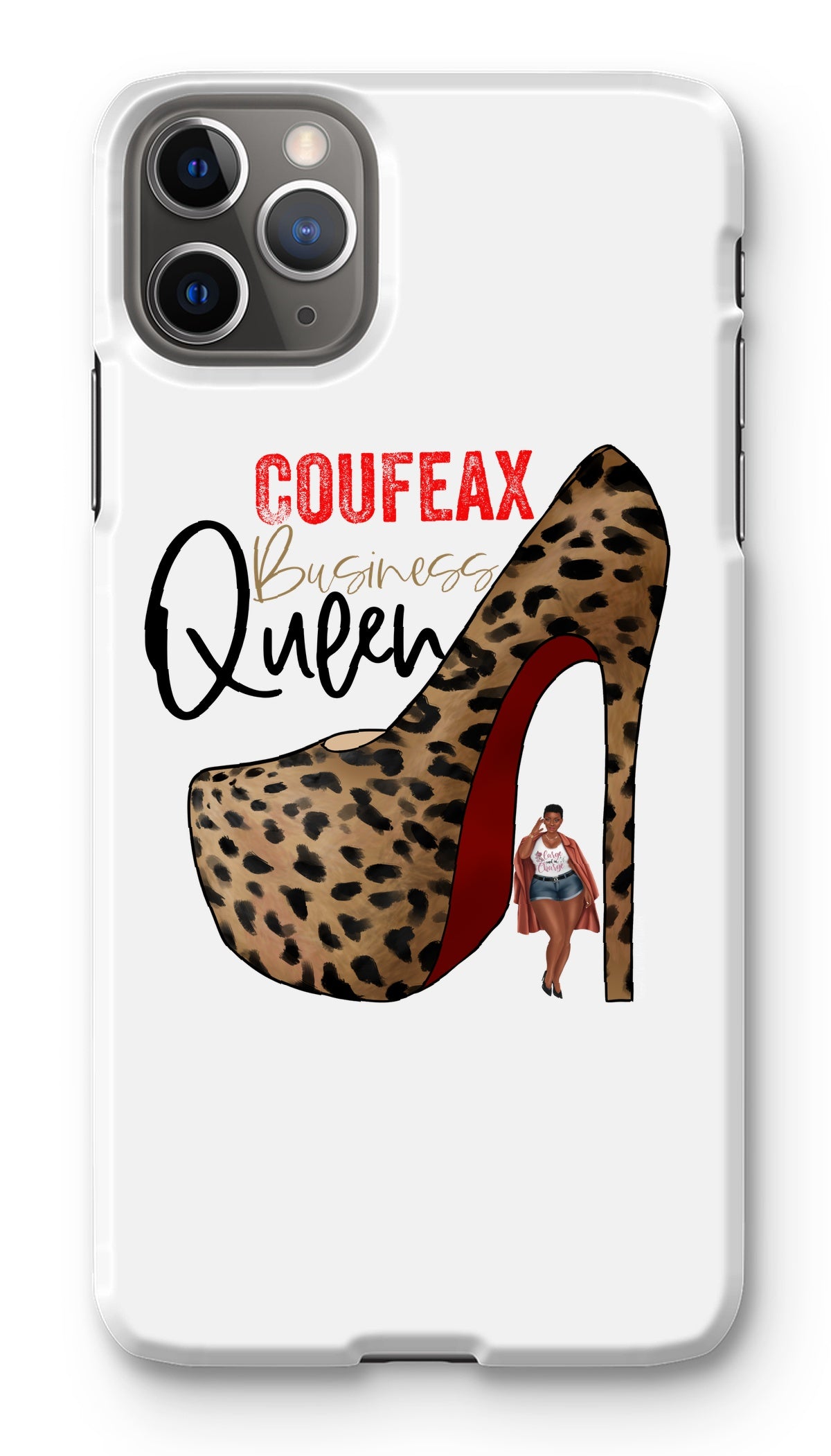 Business Queen Phone Case - Fearless Confidence Coufeax™