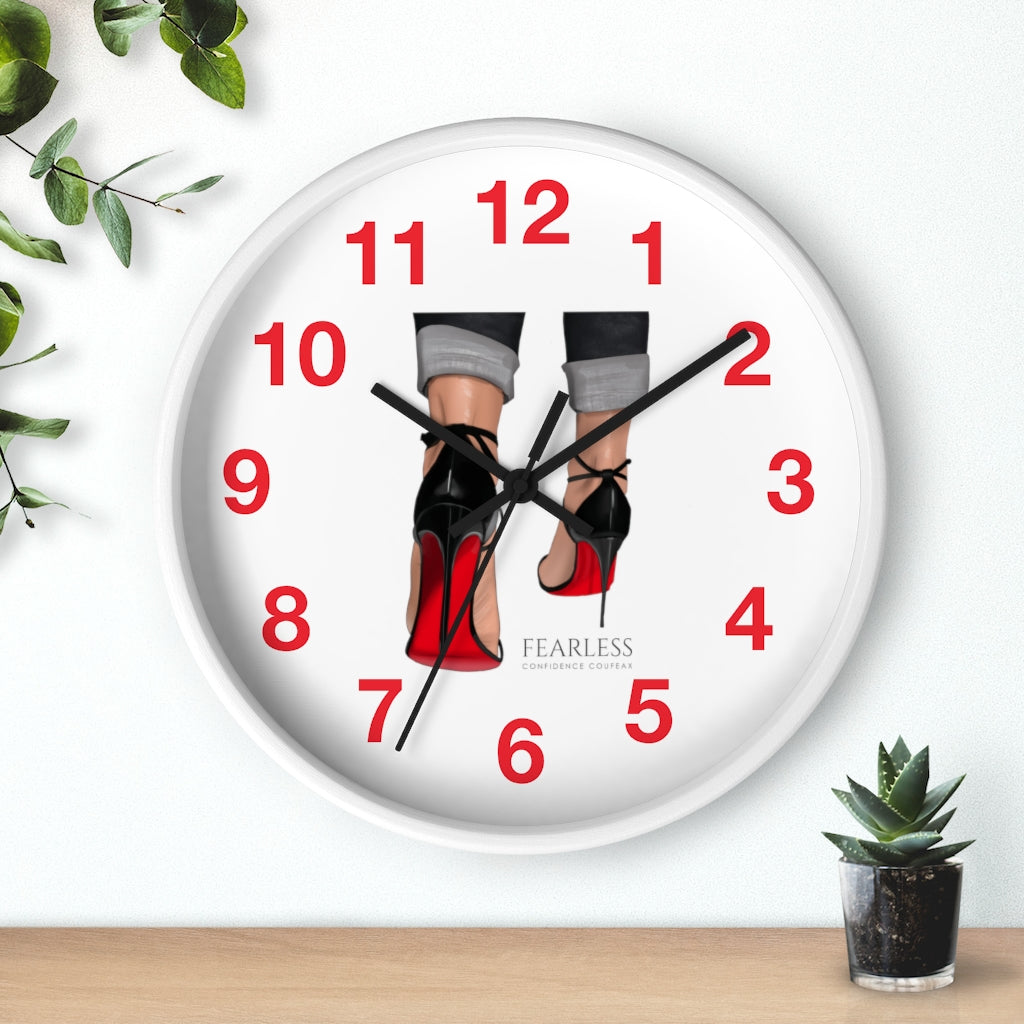 Fearless Confidence Coufeaux Wall clock - Fearless Confidence Coufeax™