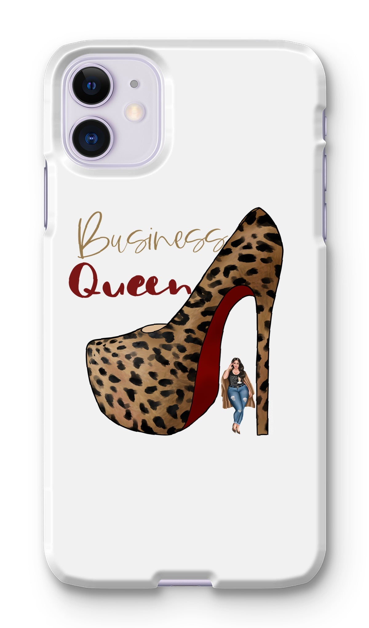 Business Queen Phone Case - Fearless Confidence Coufeax™