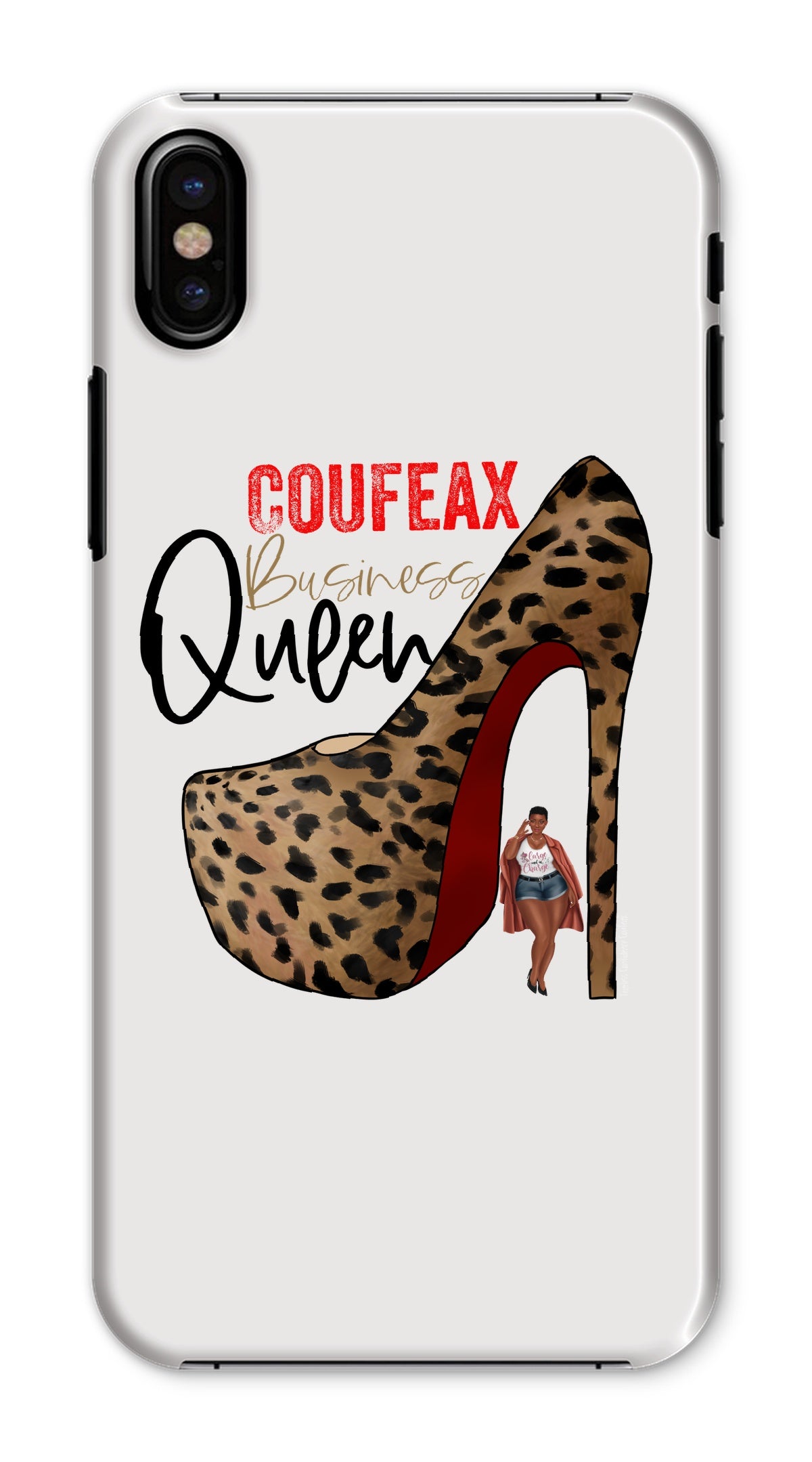 Business Queen Phone Case - Fearless Confidence Coufeax™