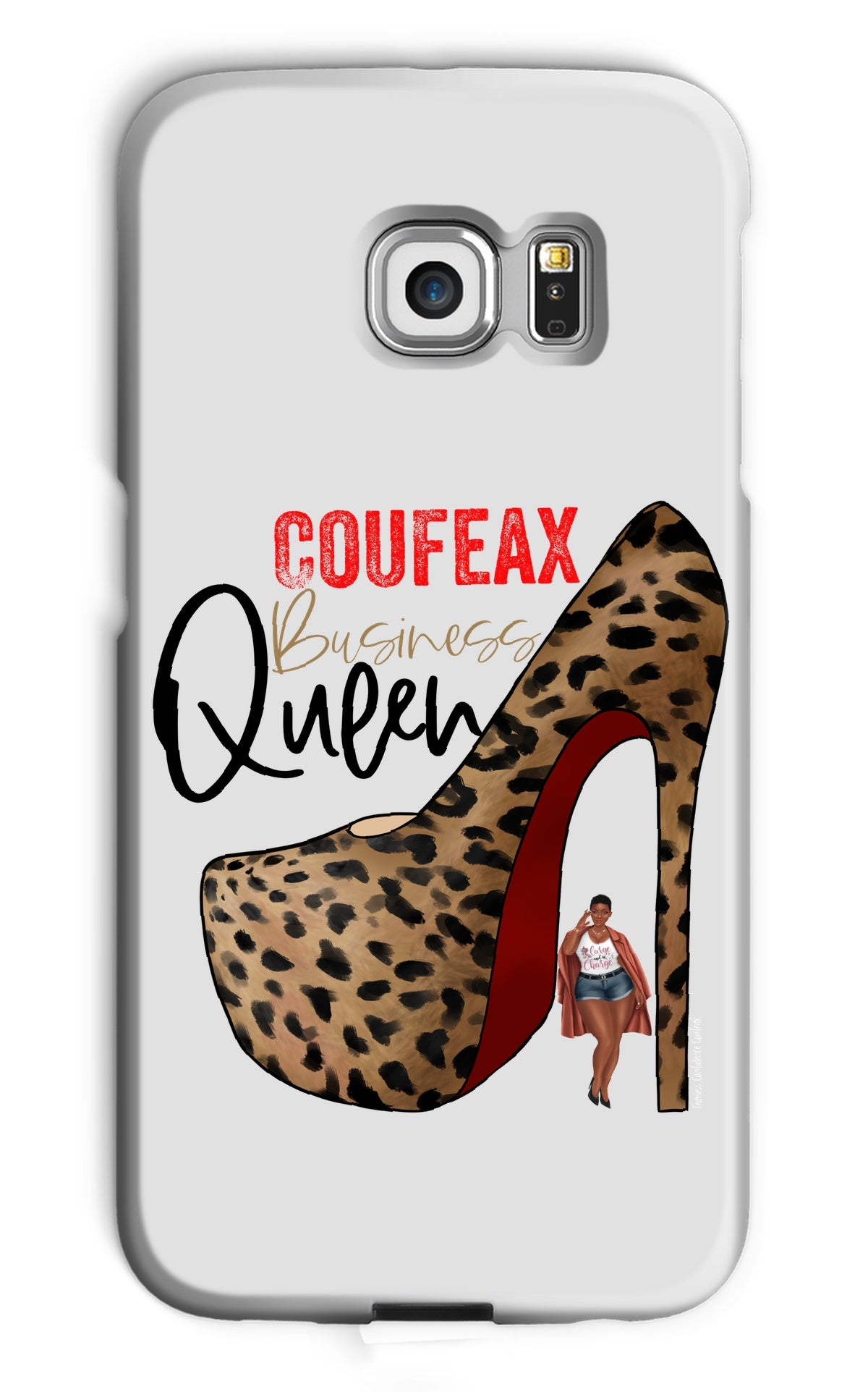 Business Queen Phone Case - Fearless Confidence Coufeax™