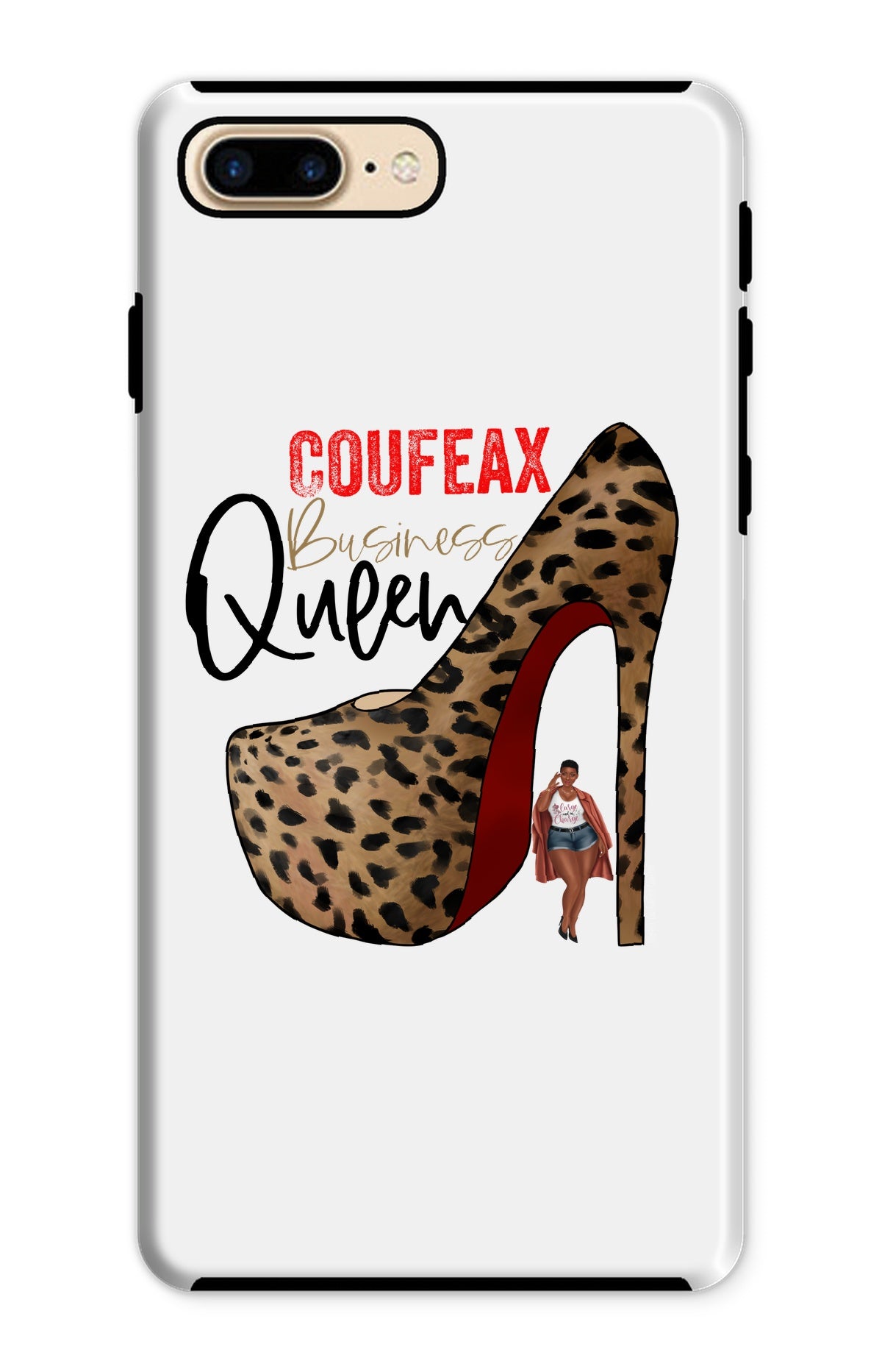 Business Queen Phone Case - Fearless Confidence Coufeax™