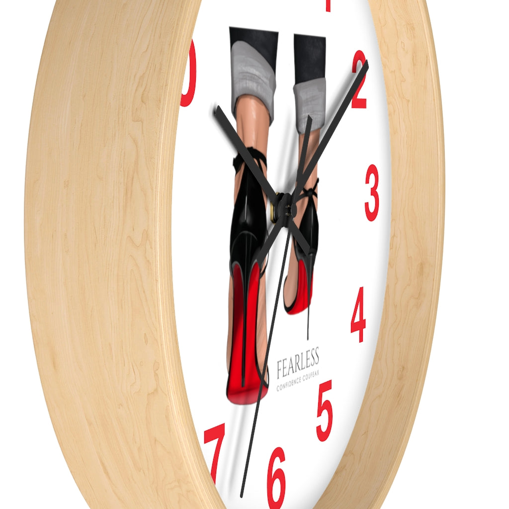 Fearless Confidence Coufeaux Wall clock - Fearless Confidence Coufeax™