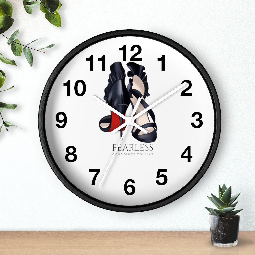 Fearless Confidence Coufeaux Strap Heels  Wall clock - Fearless Confidence Coufeax™