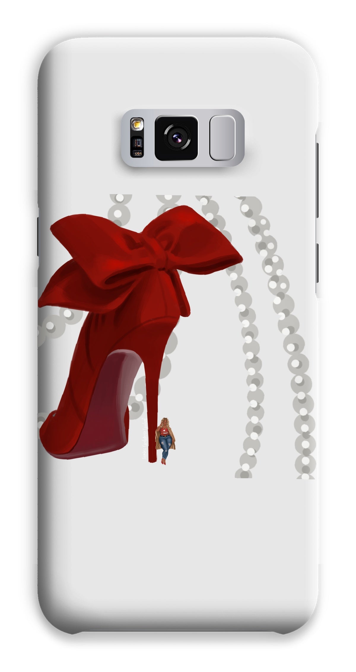 Heels & Pearls Phone Case - Fearless Confidence Coufeax™