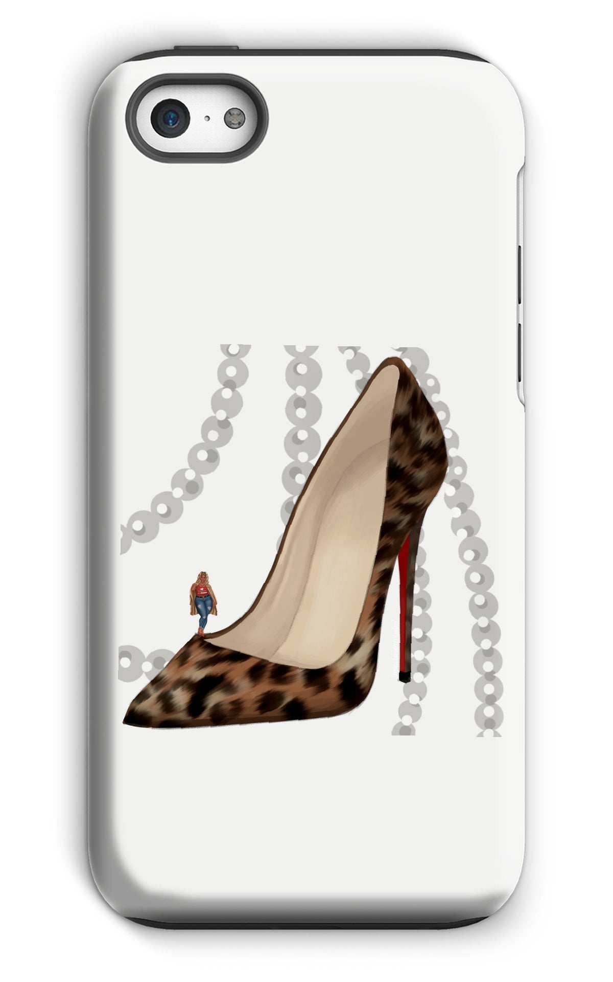 Leopard Heels Phone Case - Fearless Confidence Coufeax™