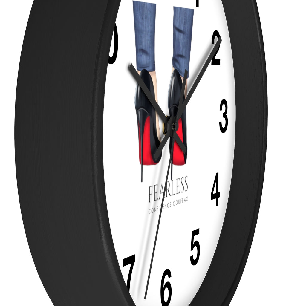 Fearless Confidence Coufeaux Heels & Jeans Wall clock - Fearless Confidence Coufeax™