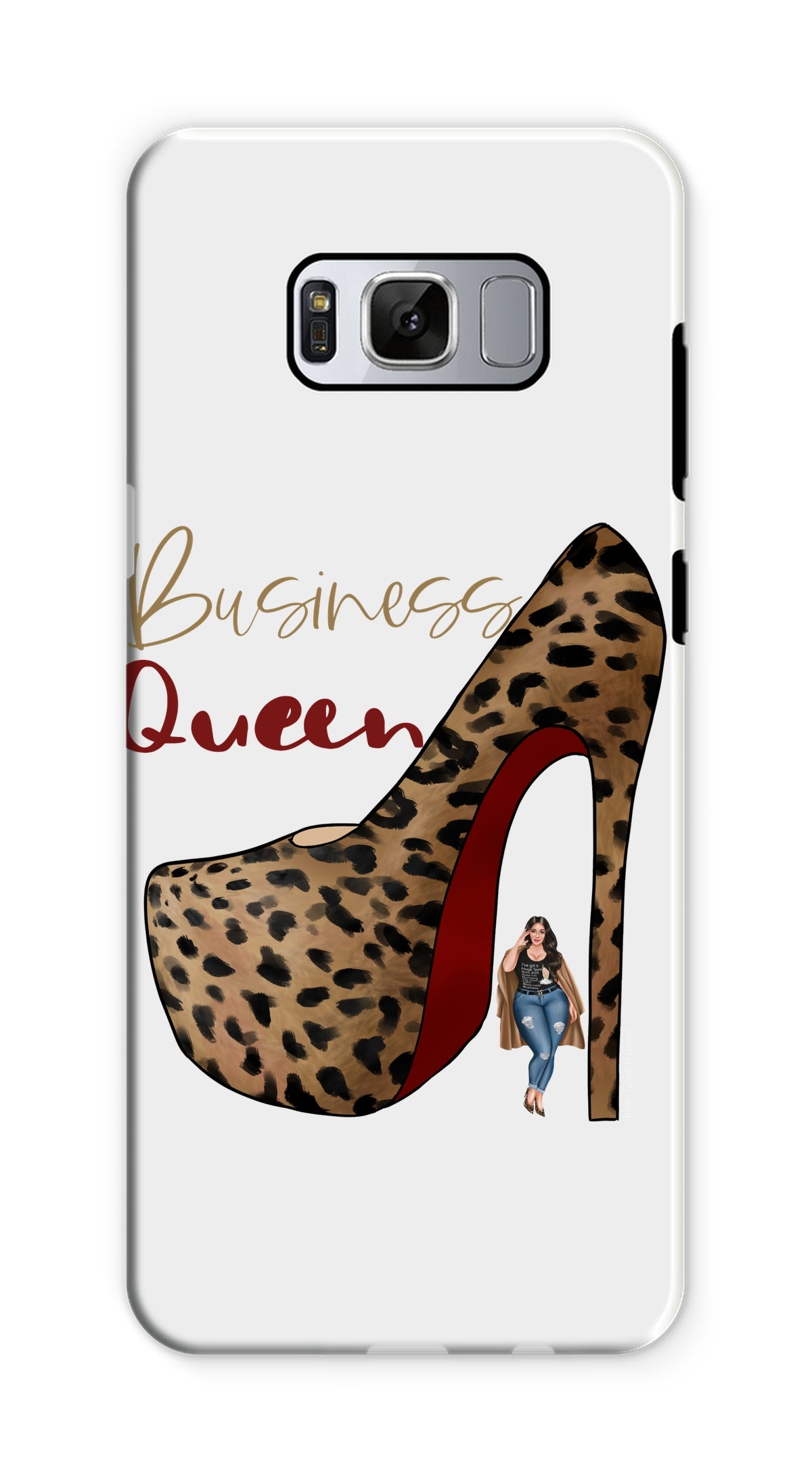 Business Queen Phone Case - Fearless Confidence Coufeax™