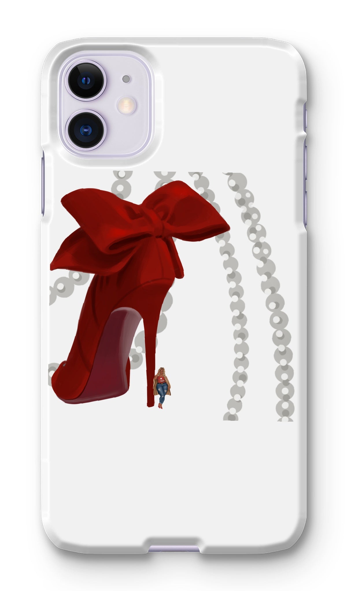 Heels & Pearls Phone Case - Fearless Confidence Coufeax™