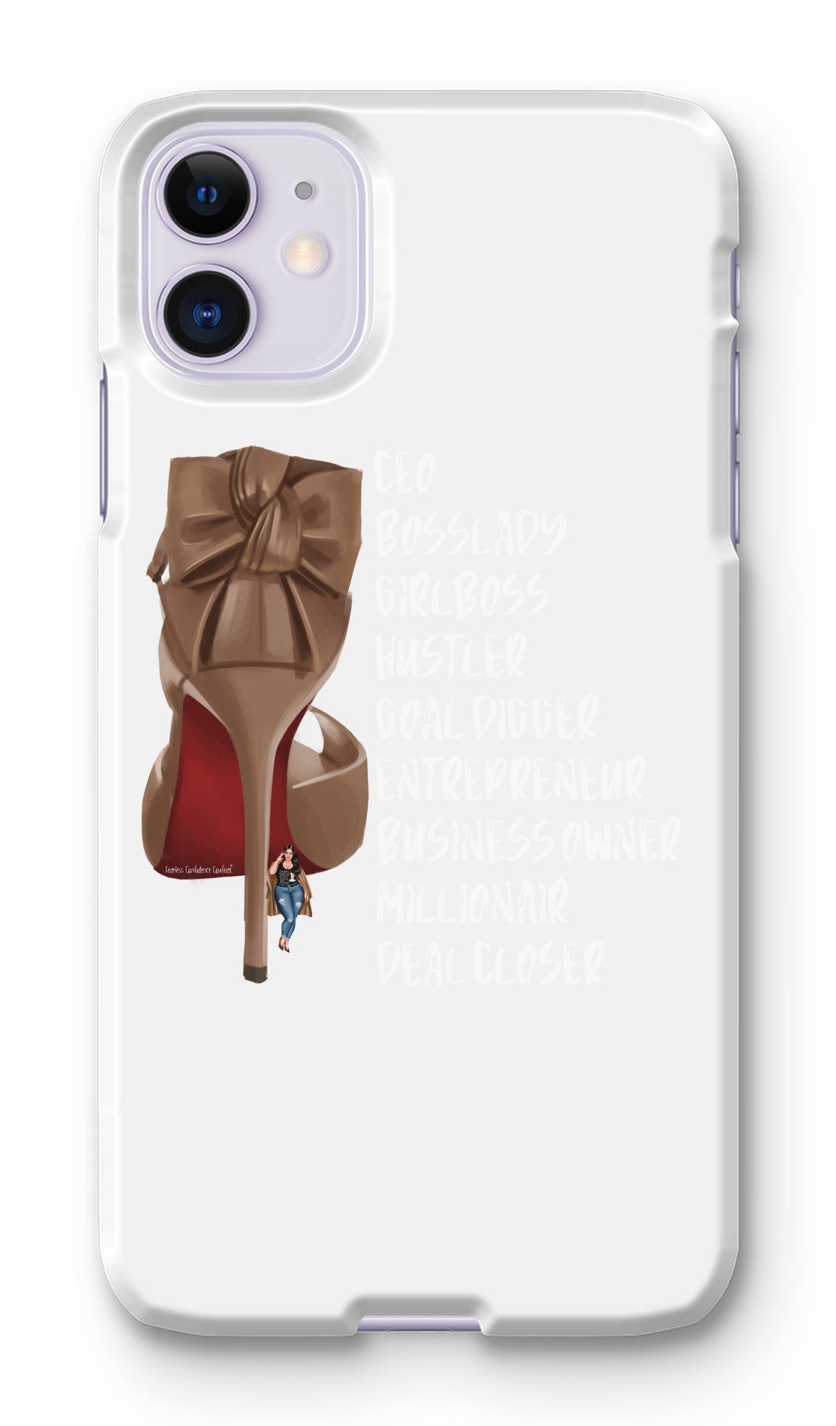 CEO WOMEN TSHIRT  Phone Case - Fearless Confidence Coufeax™