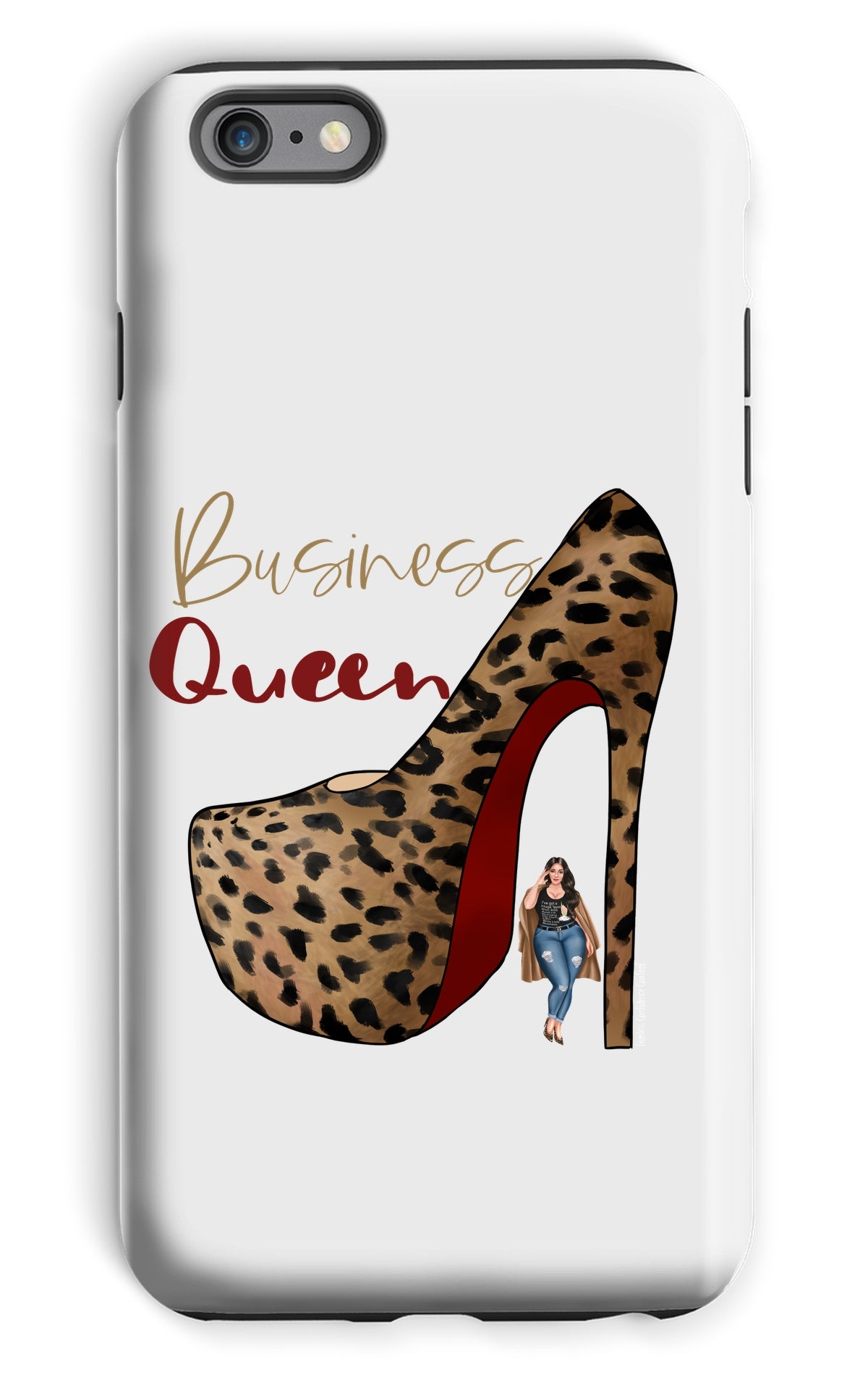 Business Queen Phone Case - Fearless Confidence Coufeax™