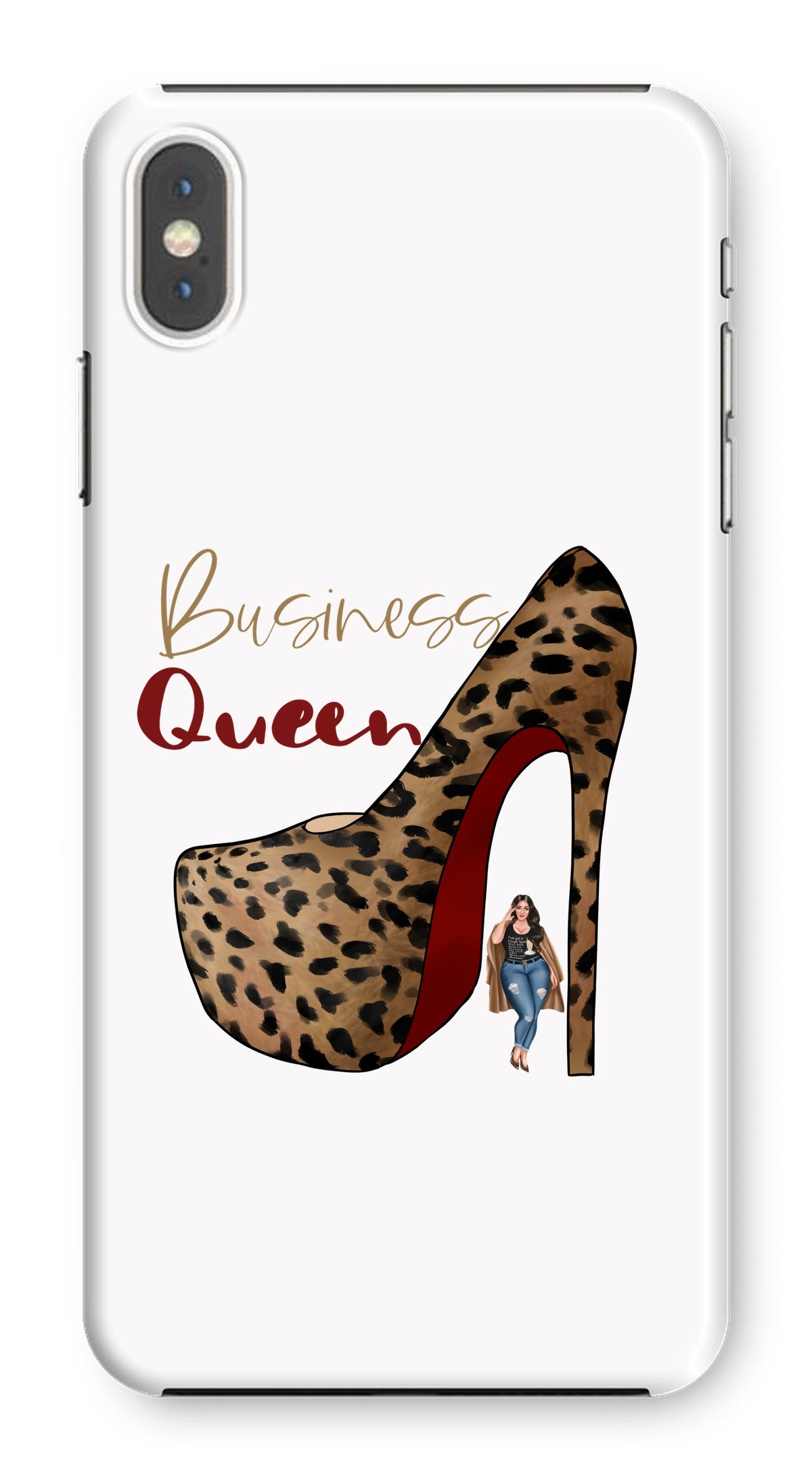 Business Queen Phone Case - Fearless Confidence Coufeax™