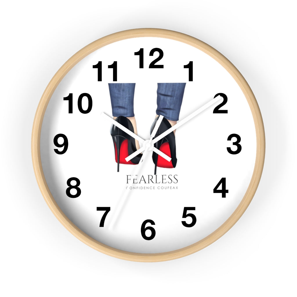 Fearless Confidence Coufeaux Heels & Jeans Wall clock - Fearless Confidence Coufeax™