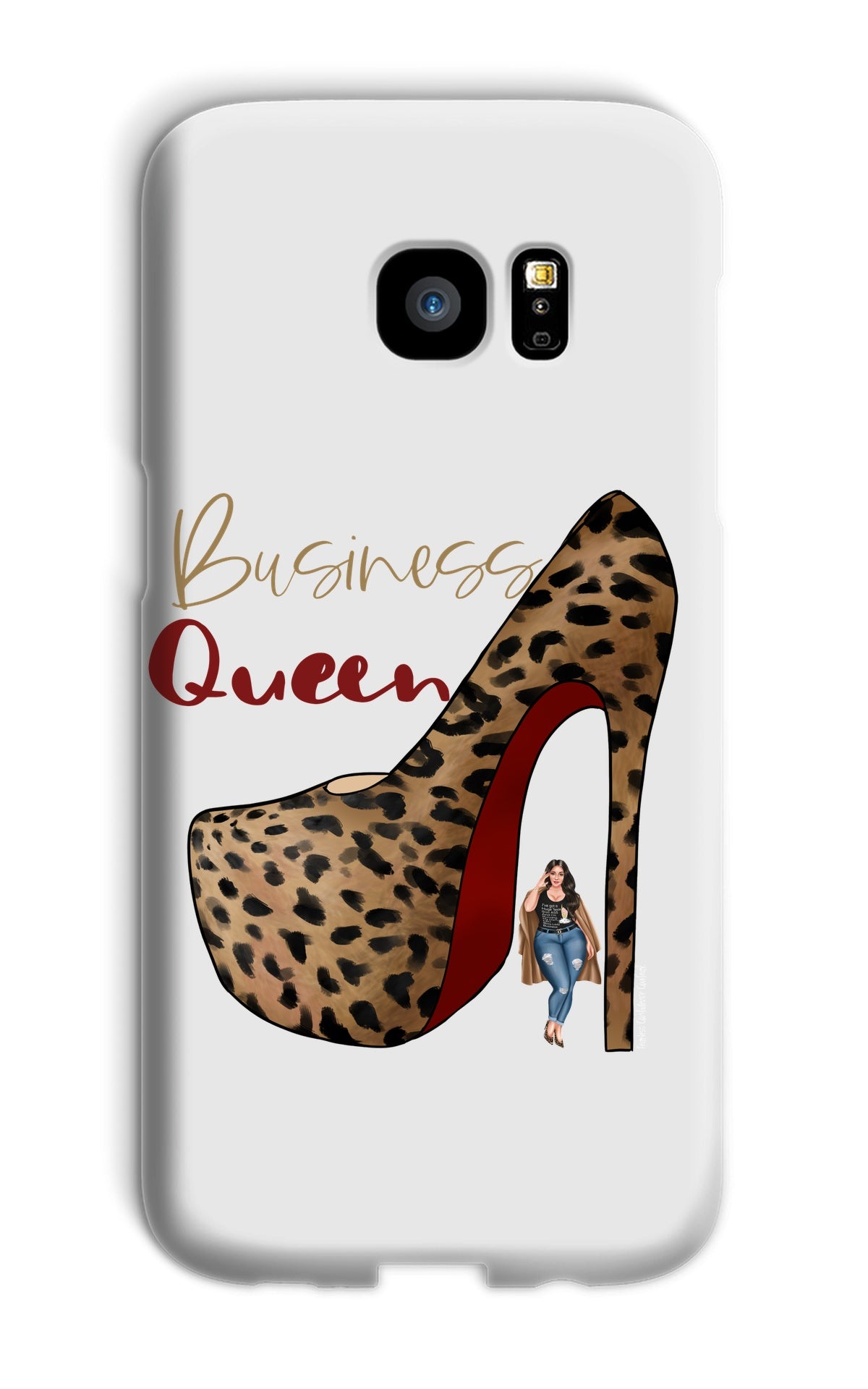 Business Queen Phone Case - Fearless Confidence Coufeax™