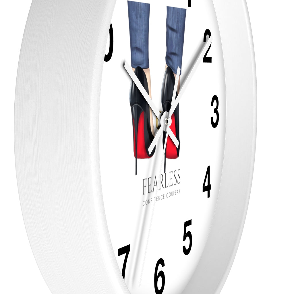 Fearless Confidence Coufeaux Heels & Jeans Wall clock - Fearless Confidence Coufeax™