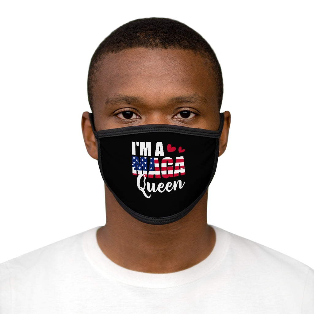 I'M A MAGA QUEEN Face Mask - Fearless Confidence Coufeax™