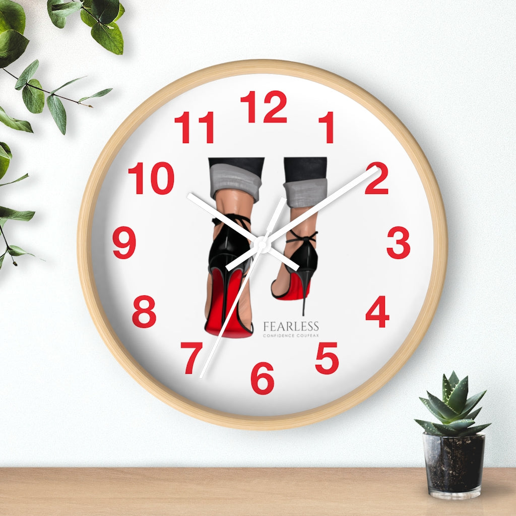 Fearless Confidence Coufeaux Wall clock - Fearless Confidence Coufeax™