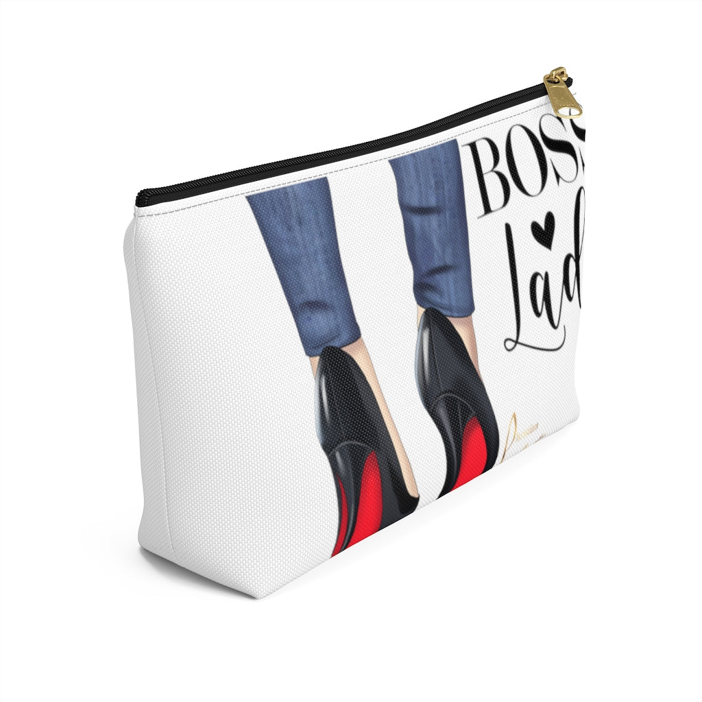 Boss Lady  Accessory Pouch w T-bottom - Fearless Confidence Coufeax™