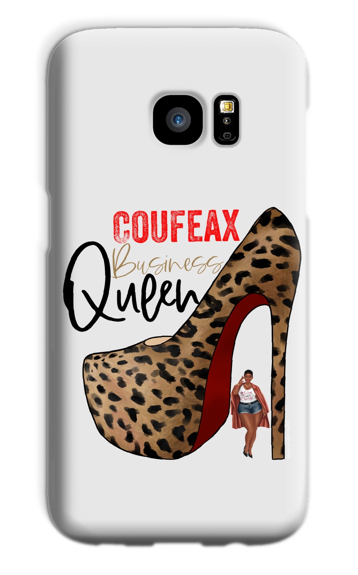 Business Queen Phone Case - Fearless Confidence Coufeax™