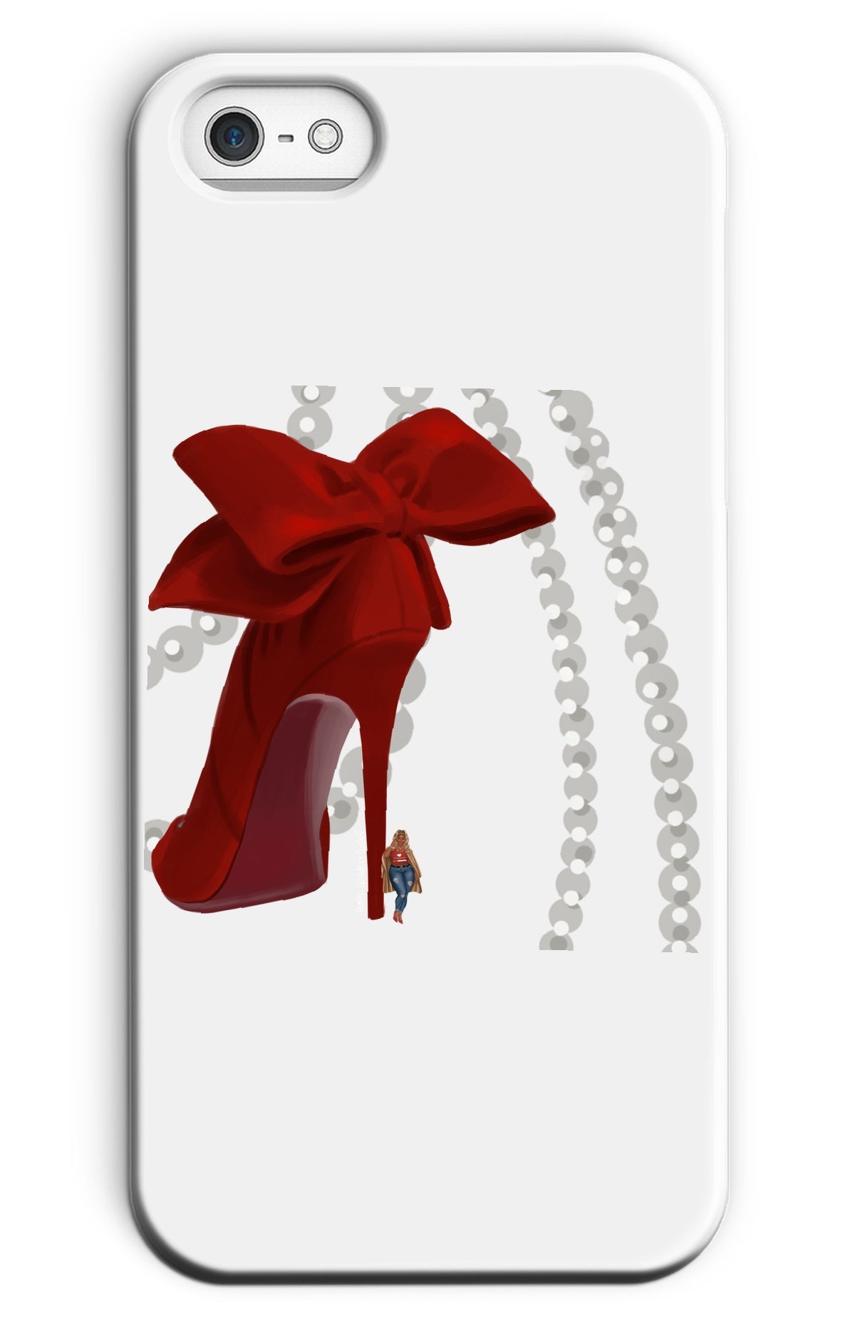 Heels & Pearls Phone Case - Fearless Confidence Coufeax™